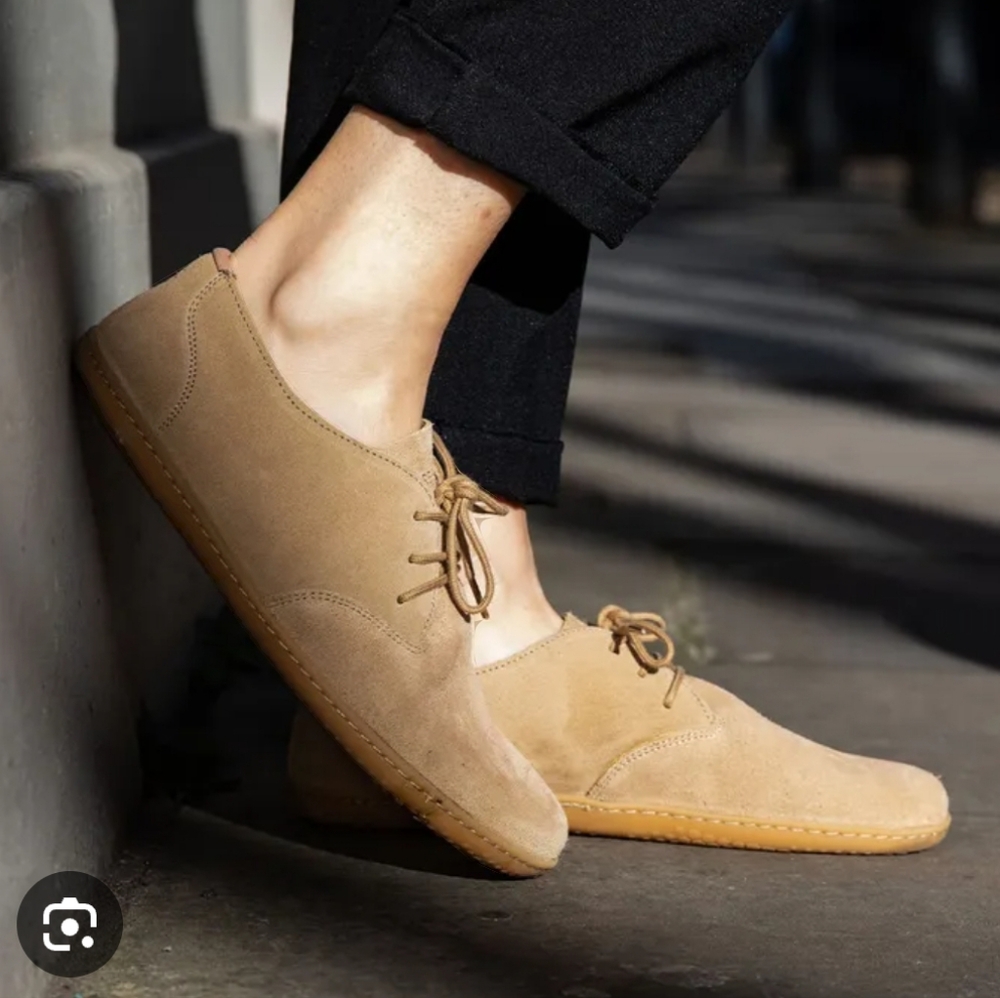 Vivobarefoot Ra lll Oxford Honey Suede